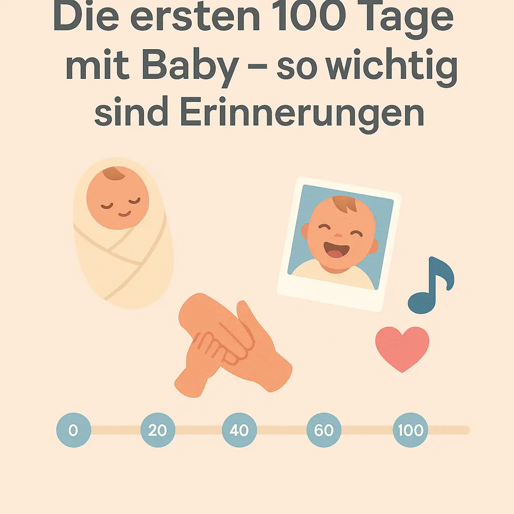 Die ersten 100 Tage mit Baby – so wichtig sind Erinnerungen