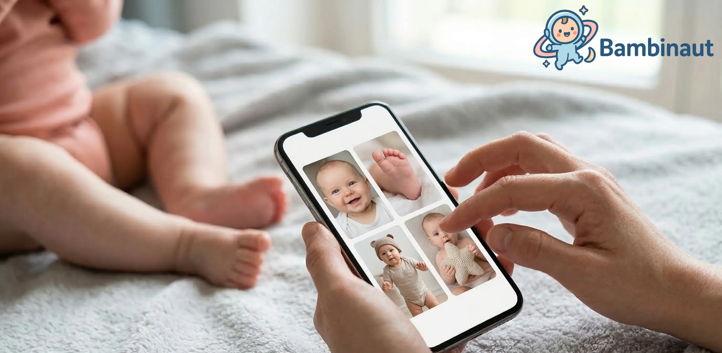 Handyspeicher voll, Momente leer? Warum ein digitales Baby-Tagebuch die Rettung für deine Familienfotos ist