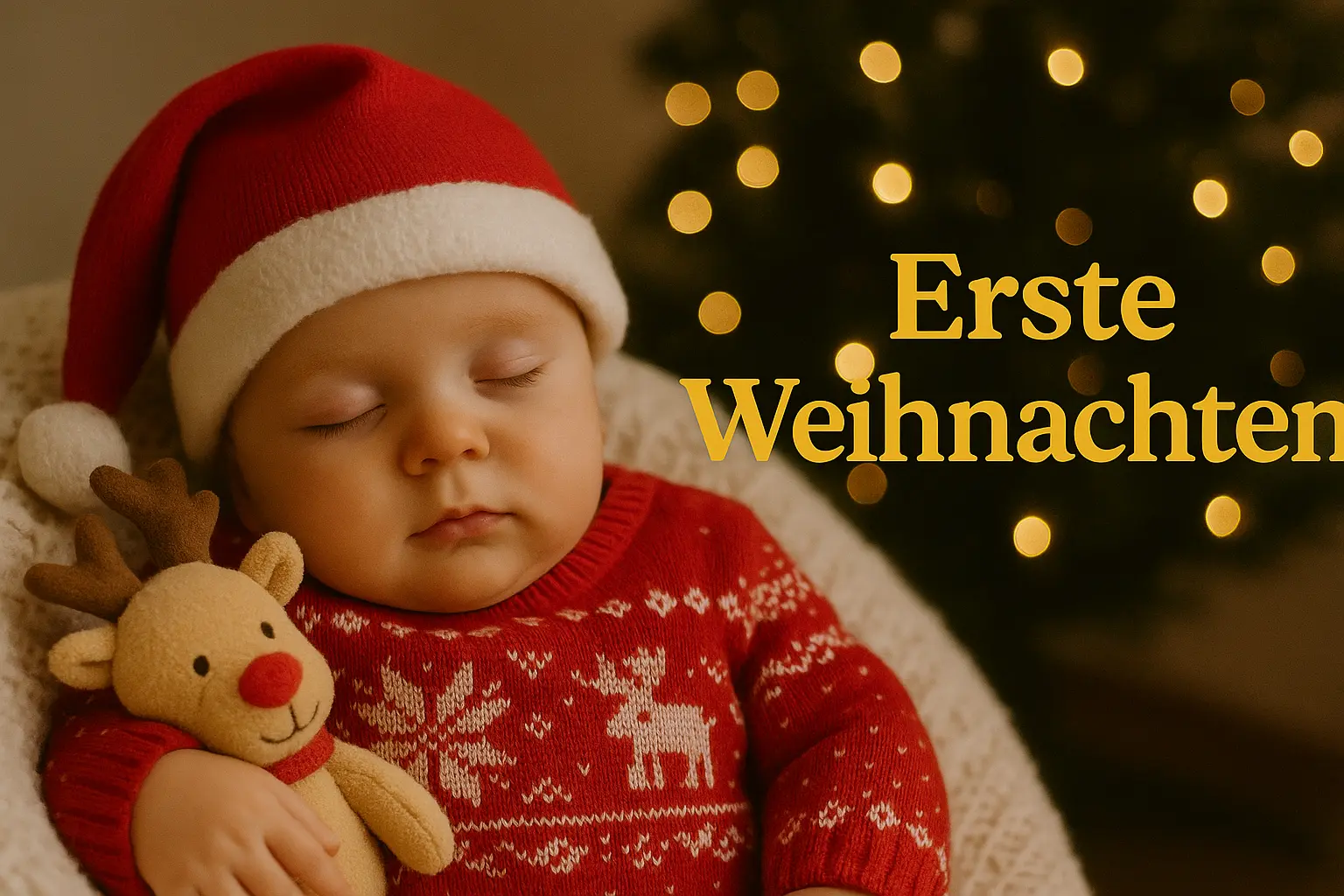 Babys erstes Weihnachten – 5 Tipps für unvergessliche Erinnerungen